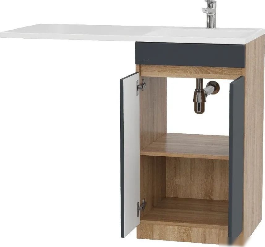 Onika Тумба с умывальником Милтон Нова 58 105807 + Madera Kamilla 120 R