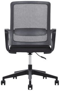 SitZone U-0385 PL (ткань, пластик, черный)