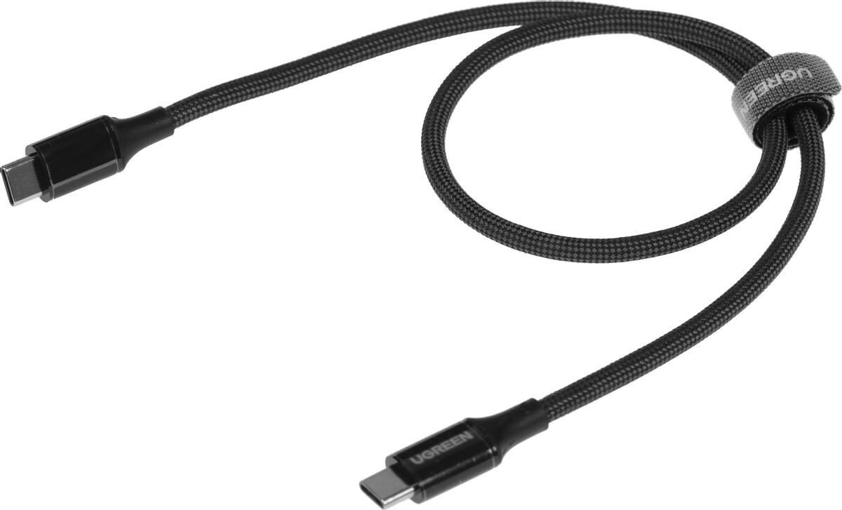 Кабель Ugreen L502 USB Type-C - USB Type-C (0.5 м, черный)