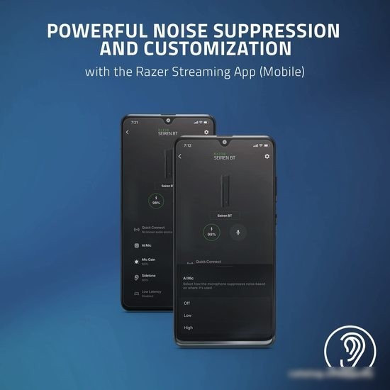 Микрофон Razer Seiren BT
