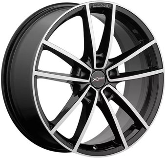Литые диски X'trike X-140 19x7.5" 5x108 DIA 60.1мм ET 33мм BK/FP
