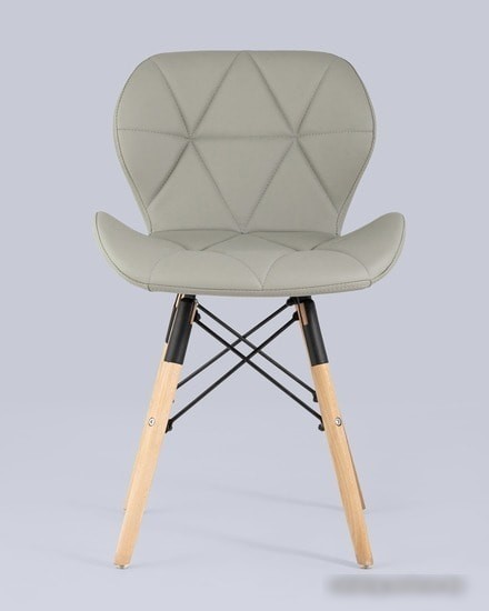 Стул Stool Group Бон экокожа (серый)
