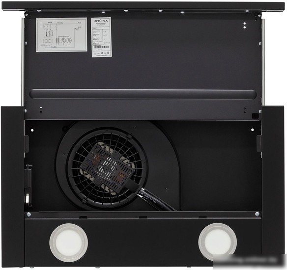 Кухонная вытяжка Krona Kamilla T 500 Black (черный)
