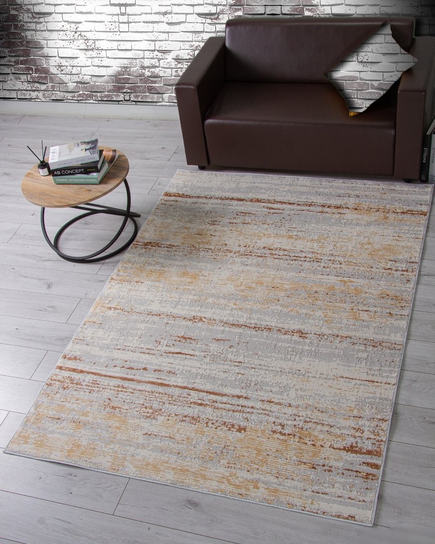 Ковер для жилой комнаты Merinos Zumma F026-STAN-ORANGE (2x2.9)