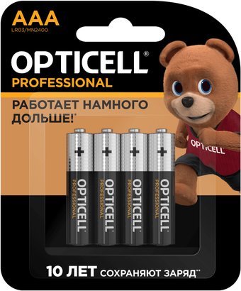 Батарейка Opticell Professional AAA (4 шт)