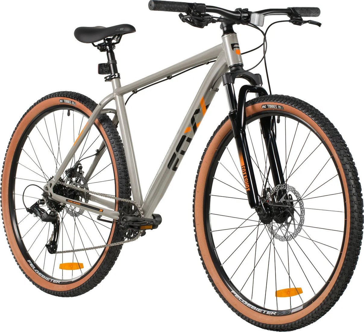 Велосипед Foxx Aragon 29 р.22 2026 29SHD.ARAGON.22GR6 (серый)