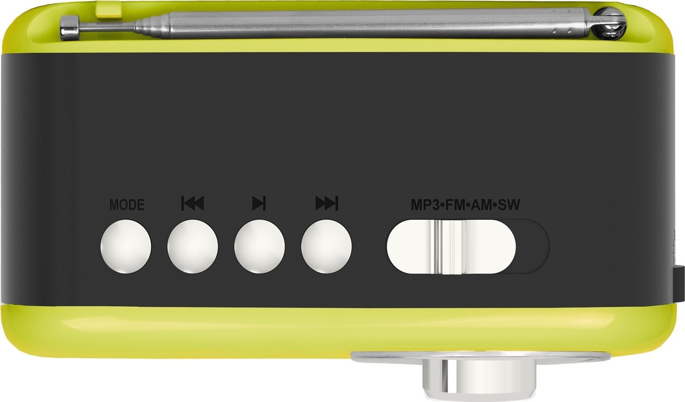 Радиоприемник Ritmix RPR-033 (лимонный)