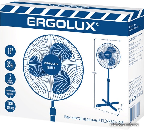 Вентилятор Ergolux ELX-FS01-C35