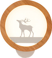 Бра Home Light Астерия C053-5 (дерево/белый)