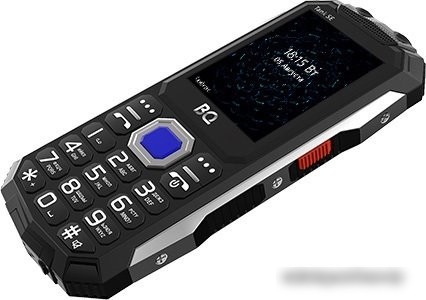 Кнопочный телефон BQ BQ-2432 Tank SE (черный)