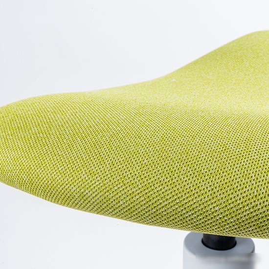 Офисный стул Chair Meister Saddle (пластик белый/ткань зеленая)