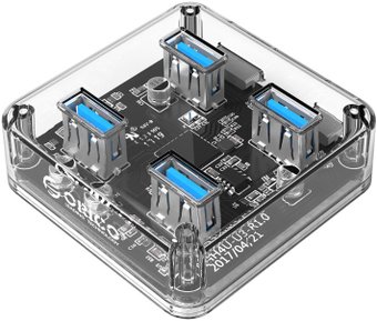USB-хаб Orico MH4UC-U3-05-CR-BP