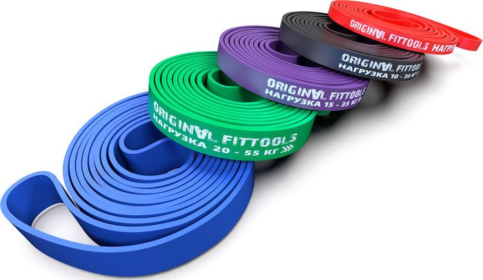 Набор эспандеров Original FitTools FT-EX-208-SET5