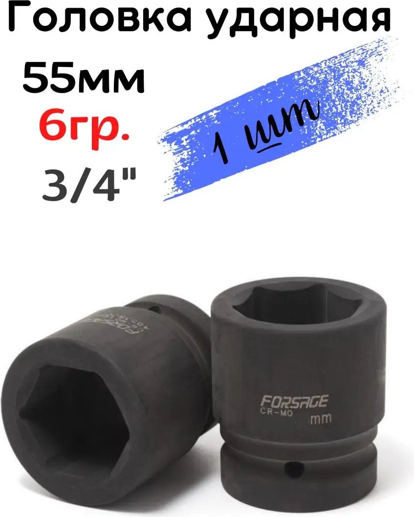 Головка слесарная FORSAGE F-46555 (6862)