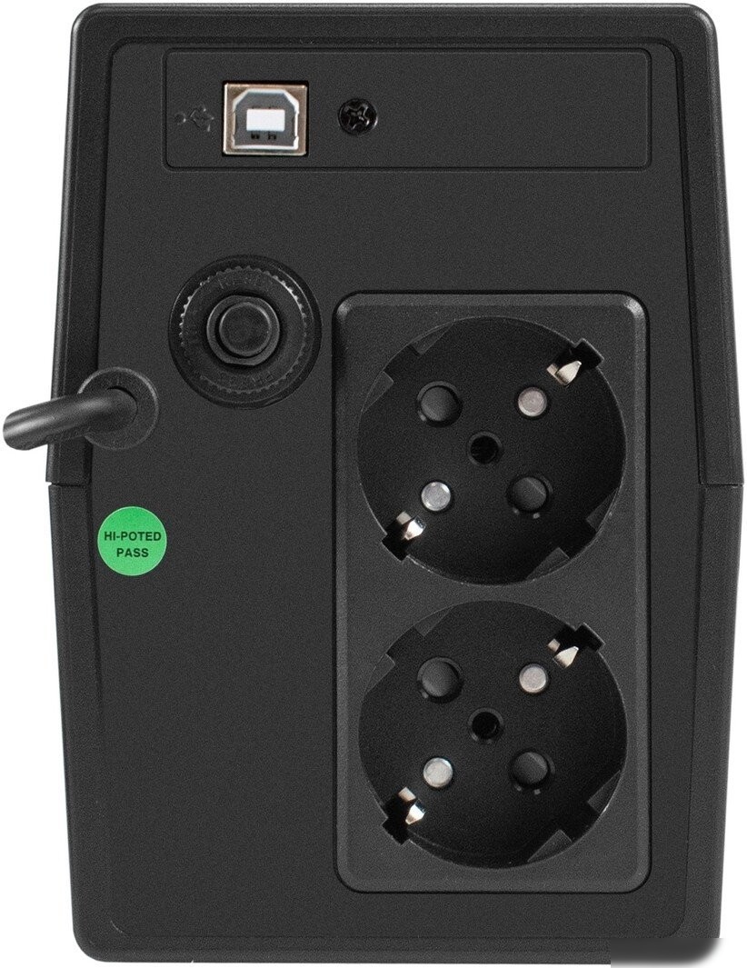 Источник бесперебойного питания ExeGate Power NB-650.LED.AVR.2SH.USB