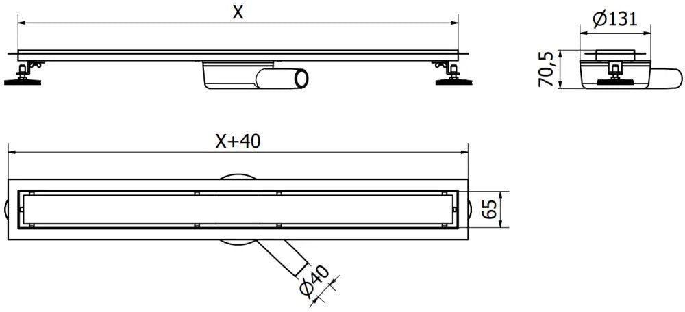 Трап/канал Mexen MEX-1740060
