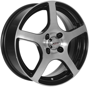 Литые диски X'trike X-118 15x6" 4x108мм DIA 63.35мм ET 45мм BK/FP