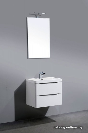 BelBagno Тумба под умывальник Ancona-N-600-2C-SO-BL (bianco lucido)