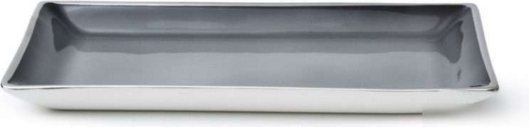 Тарелка обеденная Fissman Elegante Gray 13716