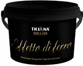 Краска Ticiana Deluxe Effetto di Ferro 0.9 л (черный металлик)