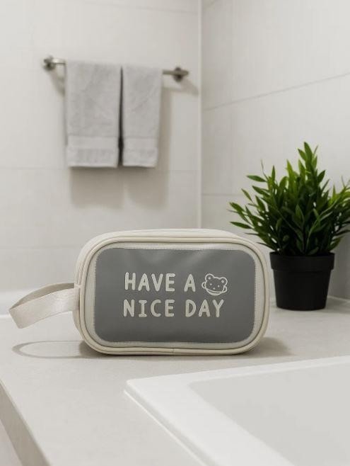 Косметичка ILikeGift Have nice day ZT385-0022-35-02 (gray)