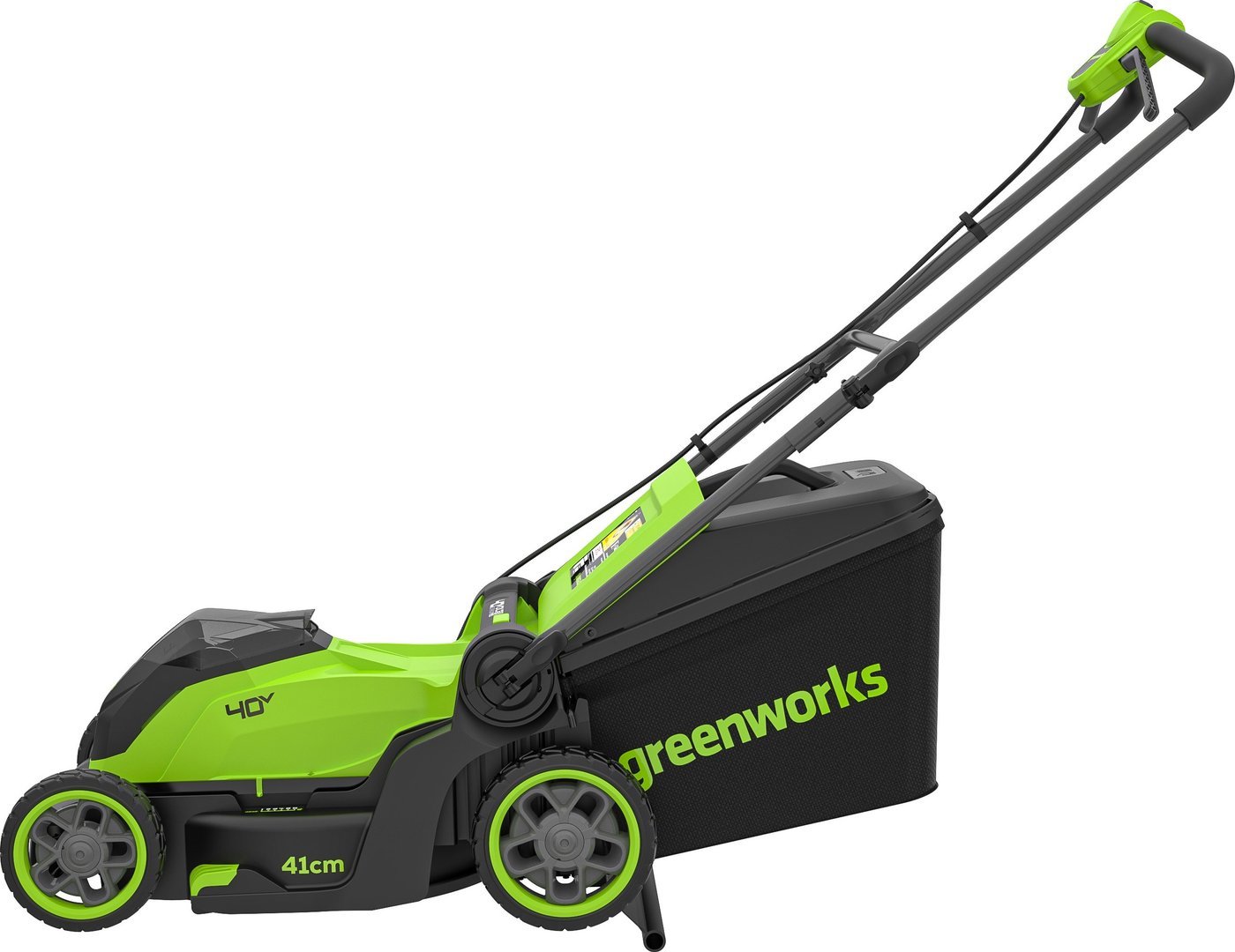Газонокосилка Greenworks GD40LM411 2521007 (без АКБ)