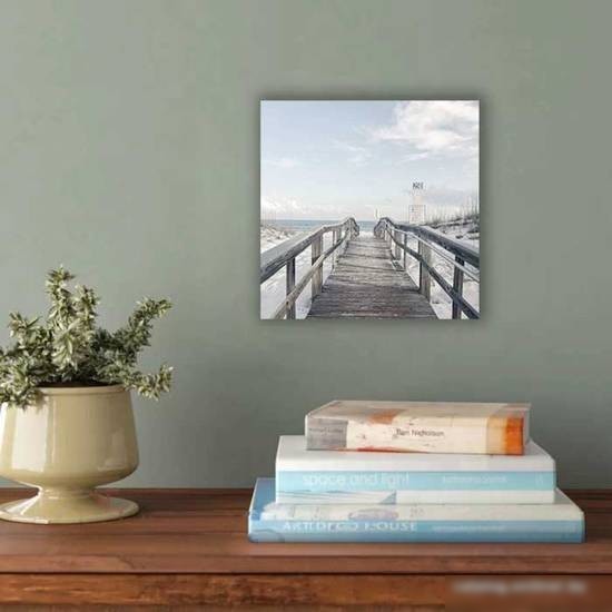 Картина на стекле Stamprint Берег 4 SD013 (20x20)