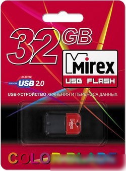 USB Flash Mirex ARTON RED 32GB (13600-FMUART32)