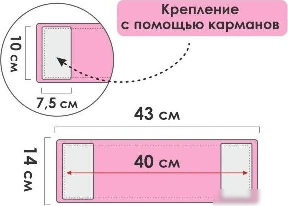 Моп (тряпка) Perfecto Linea 44-432011