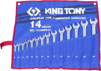 Набор ключей King Tony 1215MRN01 (14 предметов)