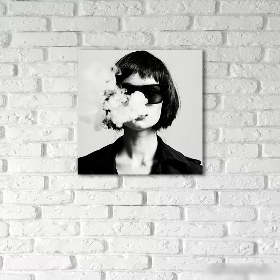 Картина Stamprint Белый дым AR040 (50x50)