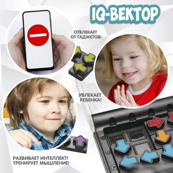 Настольная игра Bondibon БондиЛогика IQ-Вектор ВВ5954