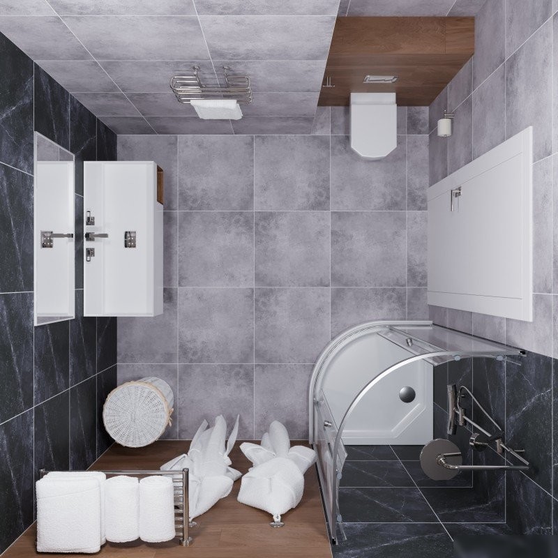 Душевой уголок Maroni Energia Chromo-GLS 80x80 Щ0000063963