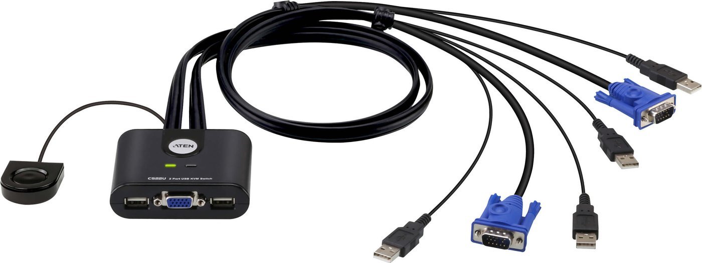 KVM переключатель Aten CS22U-AT