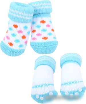 Носочки для животных Puppia Polka Dot II PAOC-SO1269-SB-S (голубой)