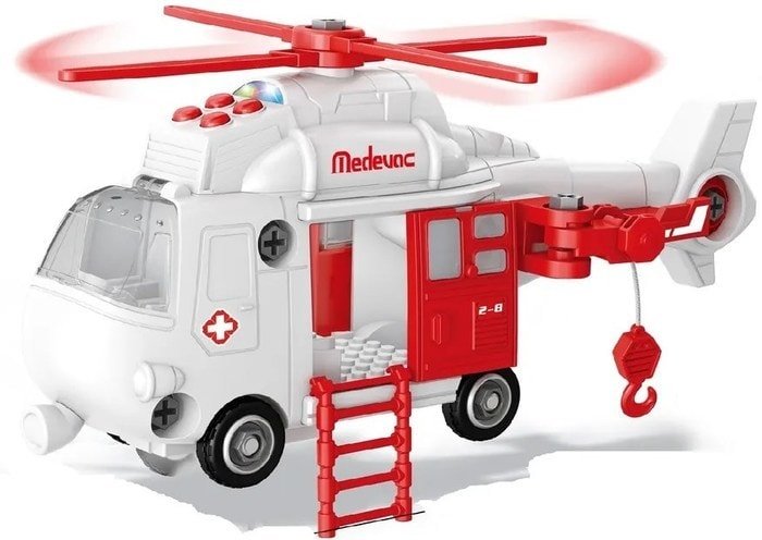 Конструктор Funky Toys FT62102 Спасательный вертолет