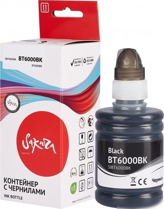 Чернила Sakura Printing SIBT6000BK
