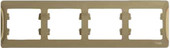 Рамка Schneider Electric Glossa GSL000404 (титан)