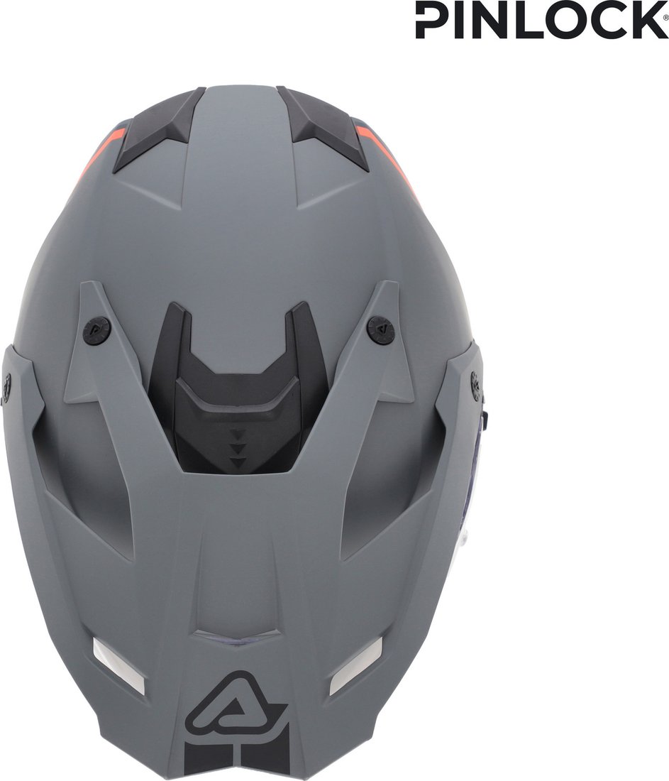 Мотошлем Acerbis Assault Graphic 0026652.446.068 (XL, черный/оранжевый)