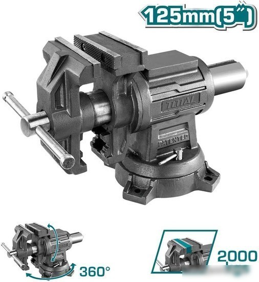 Тиски Total THTMF6156