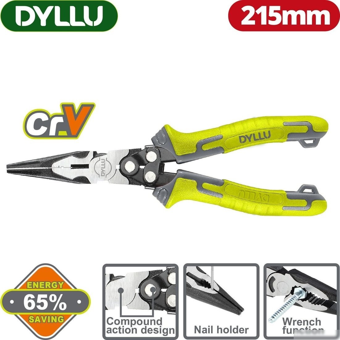 Длинногубцы Dyllu DTPL2768 Длинногубцы Dyllu DTPL2768