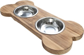 Миски на подставке KraftHouse 37x17.5x4см на подставке 2045071156292