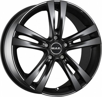 Литые диски MAK Zenith 17x8" 5x114.3мм DIA 76мм ET 40мм Matt Black