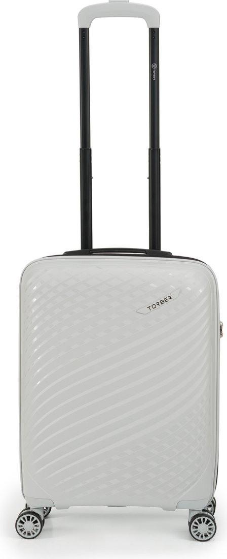 Чемодан-спиннер Torber Селигер T2601SS (серый)