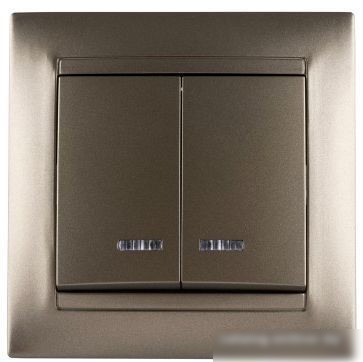 Выключатель TDM Electric Лама SQ1815-0705 (бронза)
