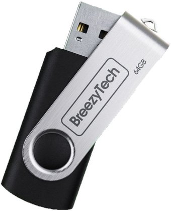 USB Flash BreezyTech U006 64GB (черный)