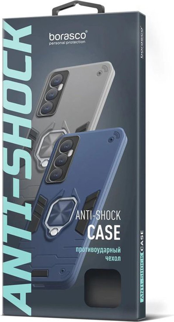 Чехол для телефона BoraSCO Anti-Shock Case для Samsung Galaxy A16 74809 (зеленый опал)