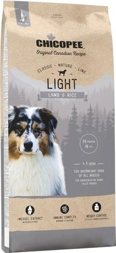 Сухой корм для собак Chicopee CNL Light Lamb & Rice 2 кг