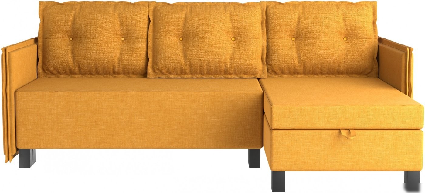 Угловой диван Mio Tesoro Туули (Yellow/Orange)