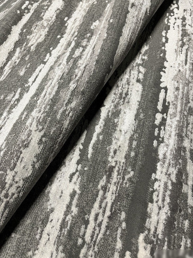 Ковер для жилой комнаты Sahan Alvita 8330A-S-D-GREY-CREAM K25 (1x2)